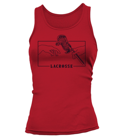 Michelangelo Creation of Adam Lacrosse Fan Mom Tank top Woman