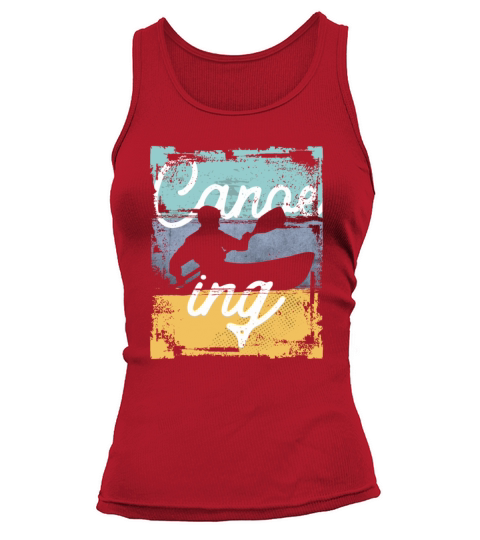 Vintage Canoeing Extreme Sport Tank top Woman