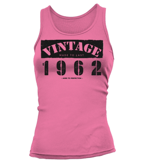 Vintage Classic 1962 61st Birthday - 61 Years Old Tank top Woman