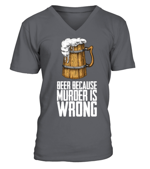 Beer Alcohol V-Neck T-shirt