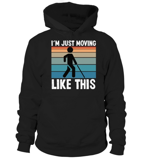 Blindness moving like this blindness awareness Hoodie Unisex