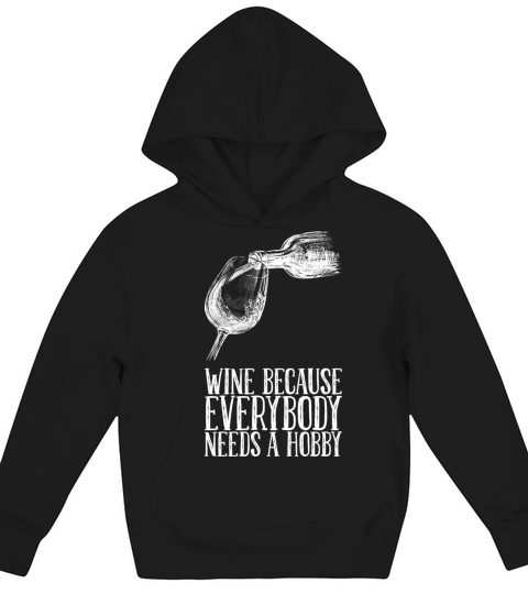 Drinking Wine Red Wine Gift Kids Hoodie