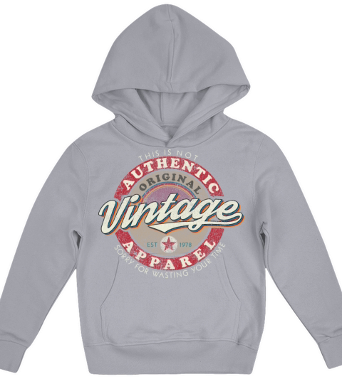 Faux Vintage Kids Hoodie