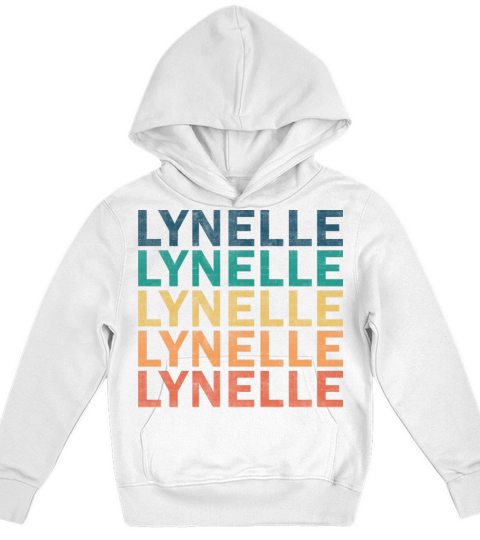 Lynelle Name T Shirt - Lynelle Vintage Retro Name Kids Hoodie