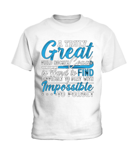 Field Hockey A Truly Great Field Hockey Goalkeeper Kids T-Shirt