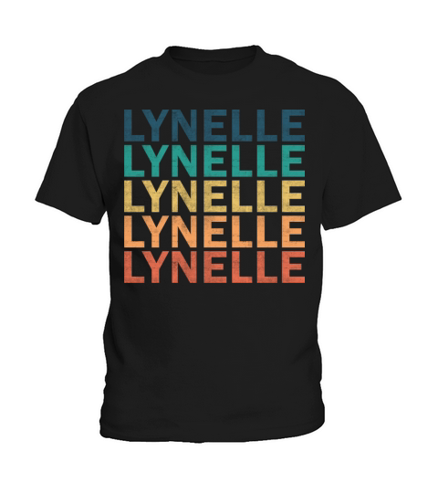 Lynelle Name T Shirt - Lynelle Vintage Retro Name Kids T-Shirt