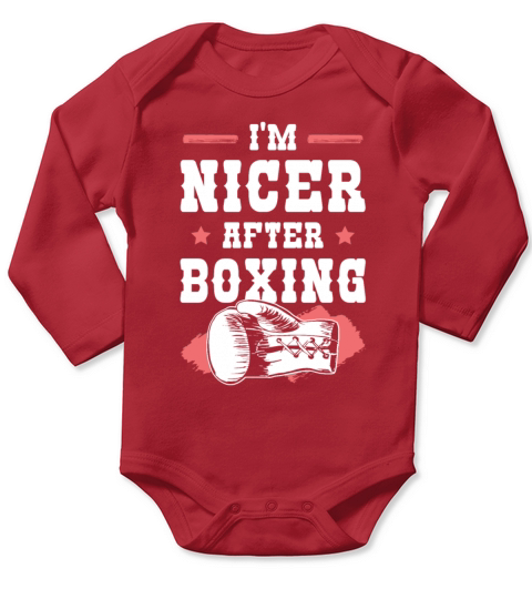 boxer boxing Long Sleeve Baby One-Piece