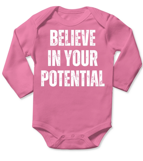 Inspirational and Motivational Quotes for Success Long Sleeve Baby One-Piece