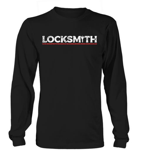 Professional Locksmith Lock Picking Locksmithing Long sleeved Unisex