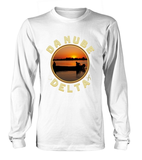 Travel to Romania Danube Delta summertime vintage Long sleeved Unisex