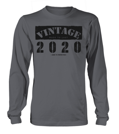 Vintage Classic 2020 3rd Birthday - 3 Years Old Long sleeved Unisex