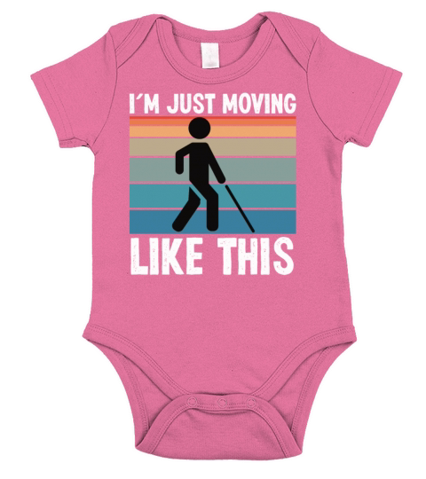 Blindness moving like this blindness awareness Short Sleeve Baby One-Piece