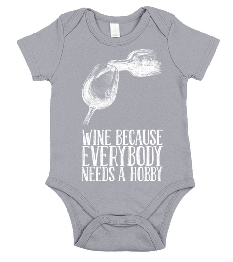 Drinking Wine Red Wine Gift Short Sleeve Baby One-Piece