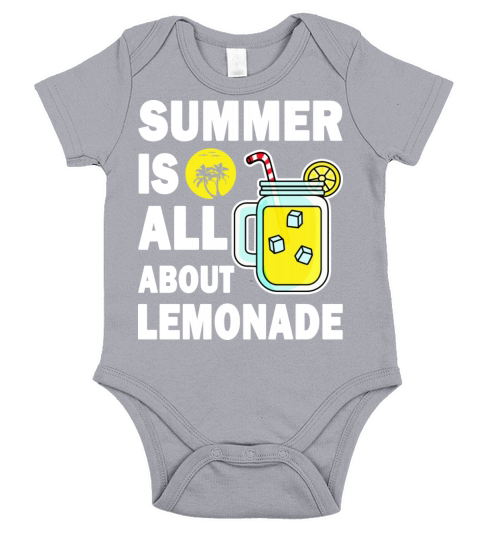 Summer Is All About Lemonade Short Sleeve Baby One-Piece