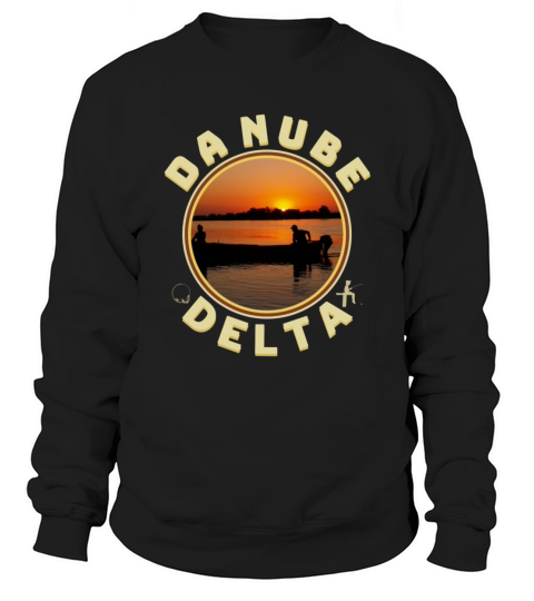 Travel to Romania Danube Delta summertime vintage Sweatshirt Unisex