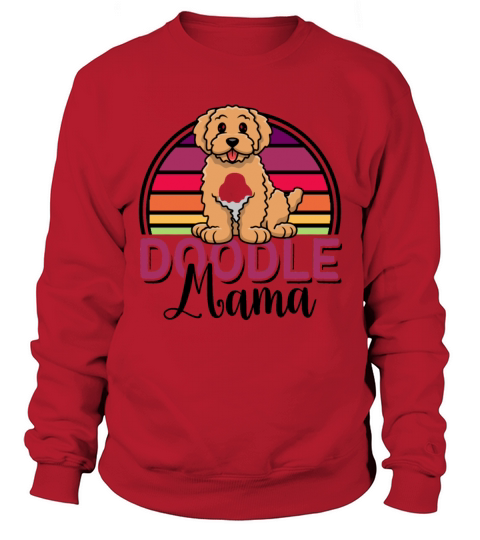Womens Doodle Mama Labradoodle Goldendoodle Sweatshirt Unisex