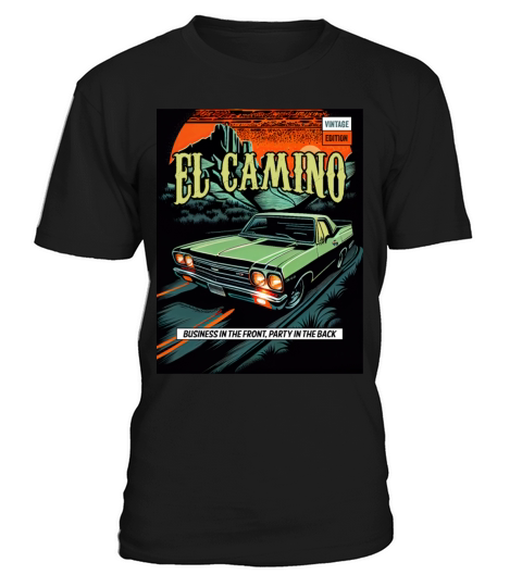 El Camino Vintage Comic T-Shirt Unisex