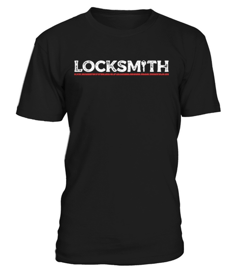 Professional Locksmith Lock Picking Locksmithing T-Shirt Unisex