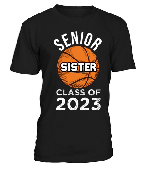 Senior Mom Class of 2023 Parent Basketball T-Shirt Unisex