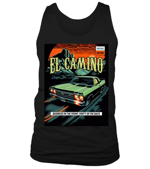 El Camino Vintage Comic Tank Top Unisex