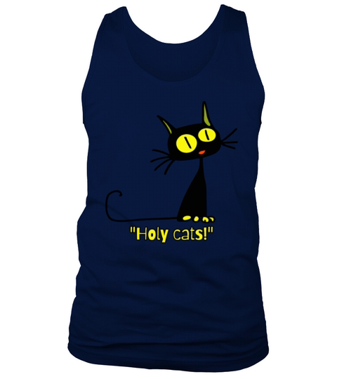 Holy cats vintage cartoon cat Tank Top Unisex