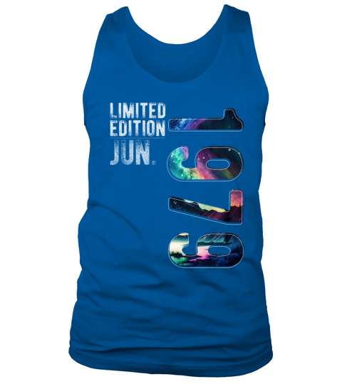 Limited Edition 1979 June Birthday Polar Lights Tank Top Unisex