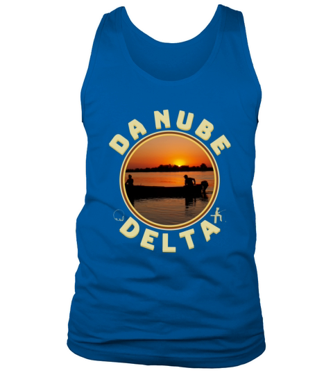 Travel to Romania Danube Delta summertime vintage Tank Top Unisex