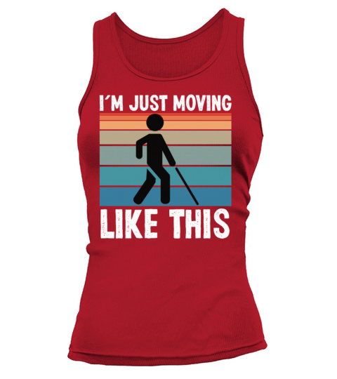 Blindness moving like this blindness awareness Tank top Woman