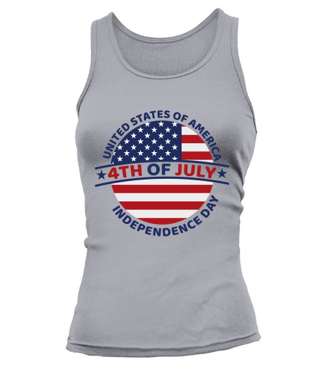 United States Of America 4th Of July Independence Day Tank top Woman