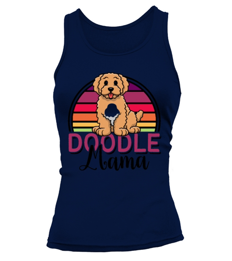 Womens Doodle Mama Labradoodle Goldendoodle Tank top Woman