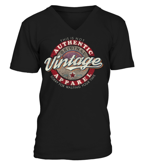 Faux Vintage V-Neck T-shirt