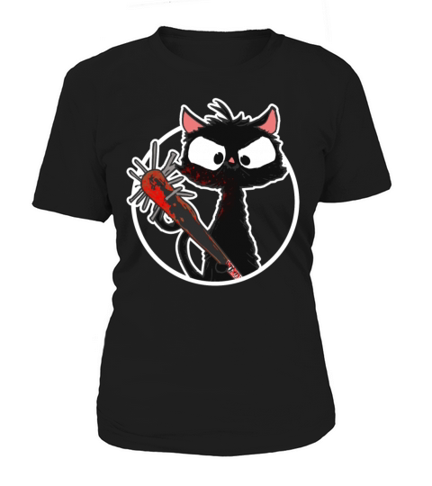 Halloween Retro Cat Vintage Cat Women's T-Shirt