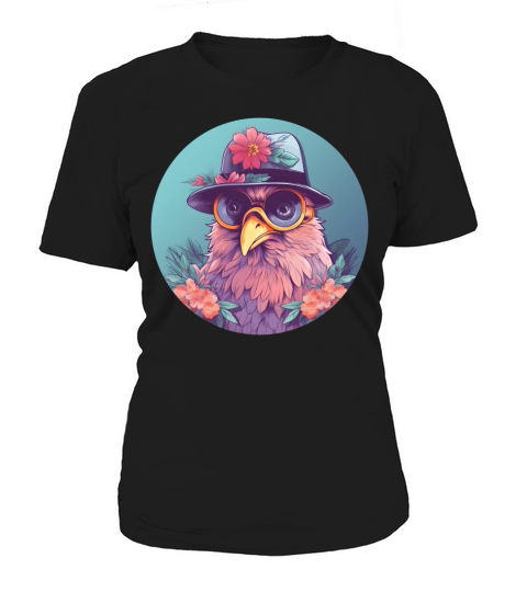 Retro 80s 90s Chicken Vintage Women's T-Shirt