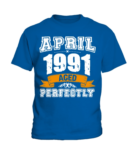 April 1991 Vintage Birthday Present Kids T-Shirt