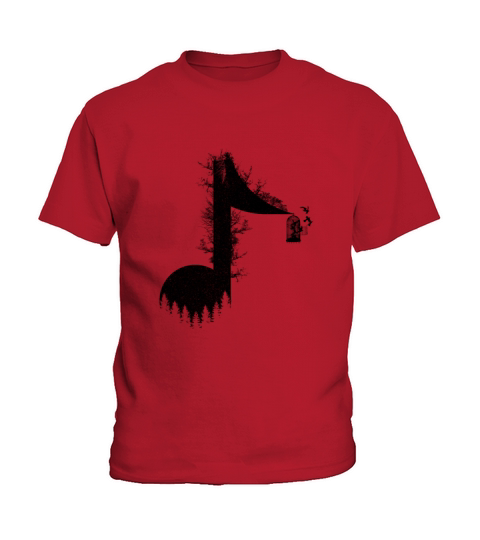 Minimalist Music Life for listen to song of Nature Kids T-Shirt