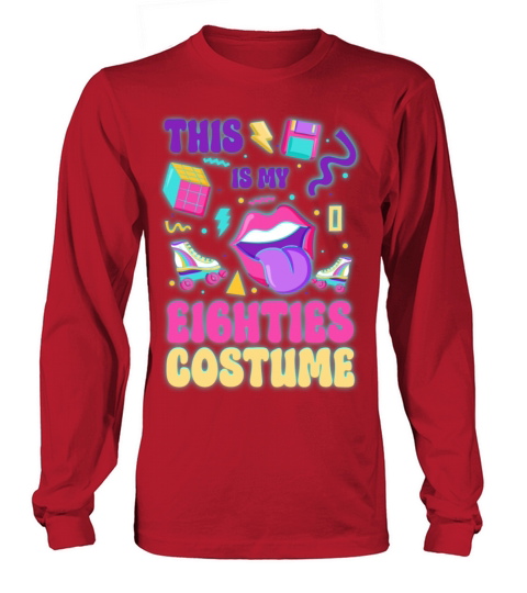 Fluorescent Colors Vintage Cassette Eighties Long sleeved Unisex