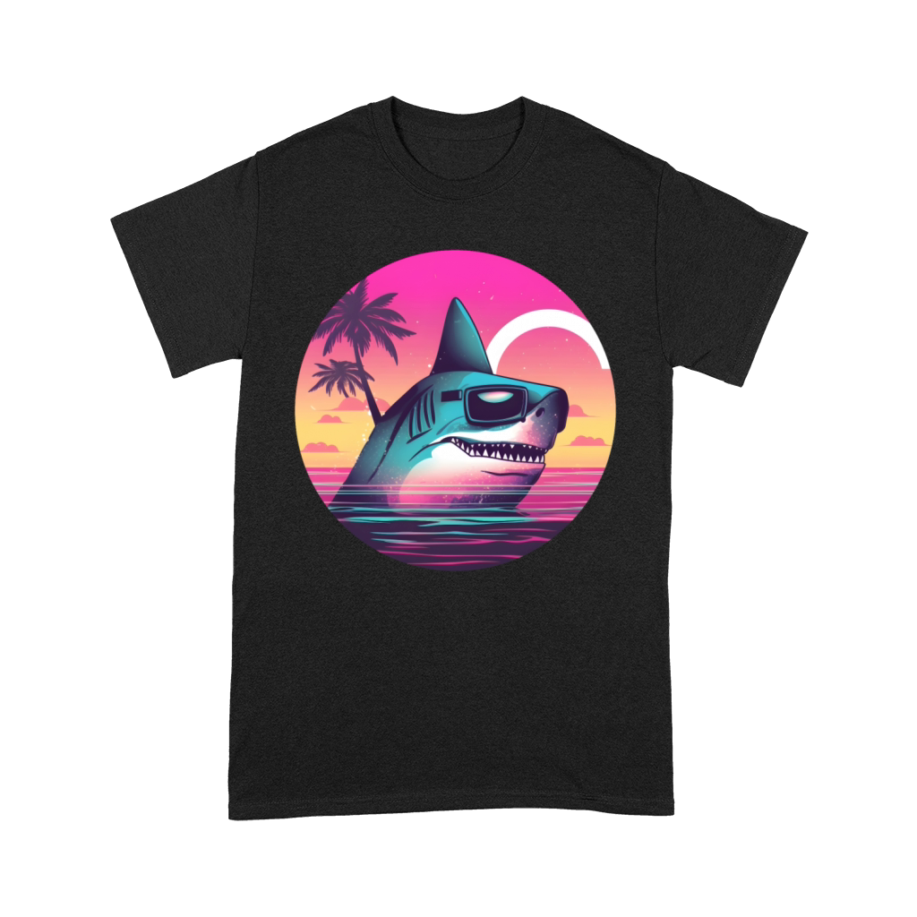 Retro Shark Lovers Vintage Premium T-shirt