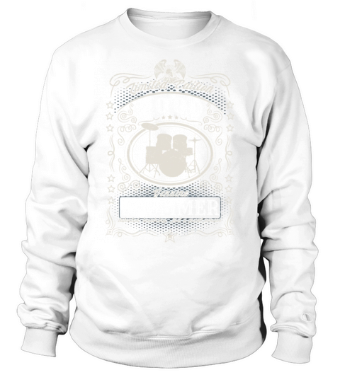 Vintage 2000 Drummer Birthday Gift Percussionist Sweatshirt Unisex