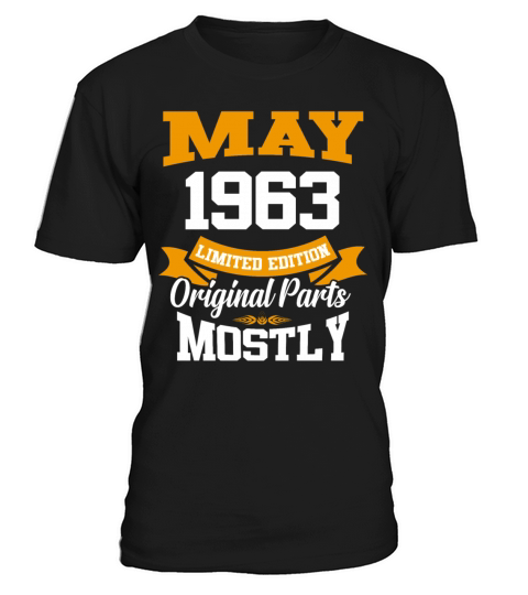 May 1963 Vintage Birthday Present T-Shirt Unisex