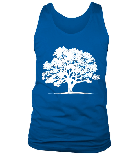 Beautiful Tree In The Field In The Horizon Tank Top Unisex