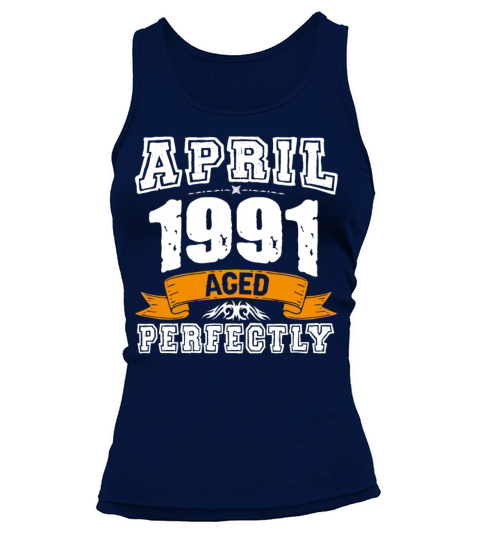 April 1991 Vintage Birthday Present Tank top Woman