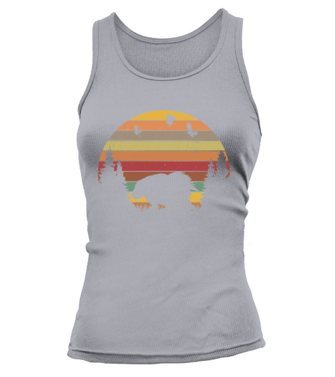 Porcupine Vintage Retro Tank top Woman