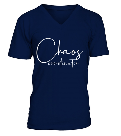 Chaos coordinator V-Neck T-shirt