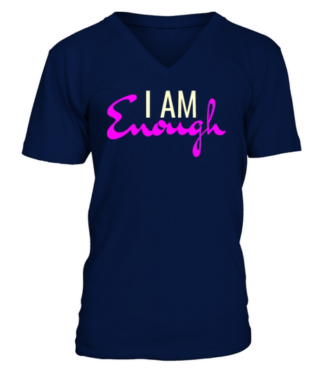 I Am Enough V-Neck T-shirt