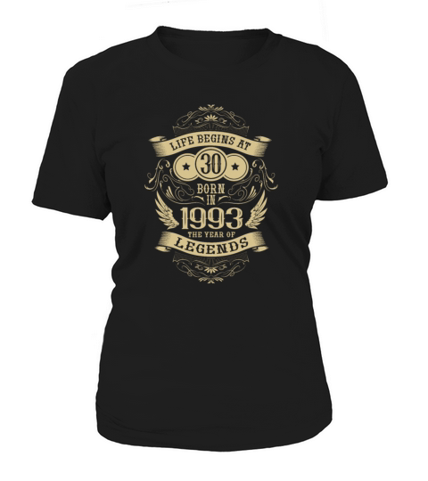 30th Birthday Gifts Vintage 1993 Birthday Sayings Women's T-Shirt