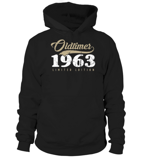 60th Birthday Vintage 1963 Hoodie Unisex
