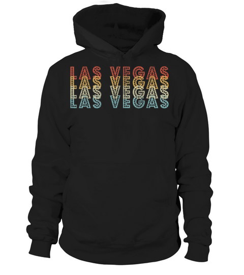 Las Vegas Nevada Vintage Retro 70s 80s T-Shirt Hoodie Unisex