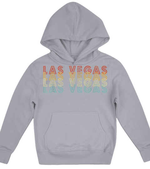 Las Vegas Nevada Vintage Retro 70s 80s T-Shirt Kids Hoodie