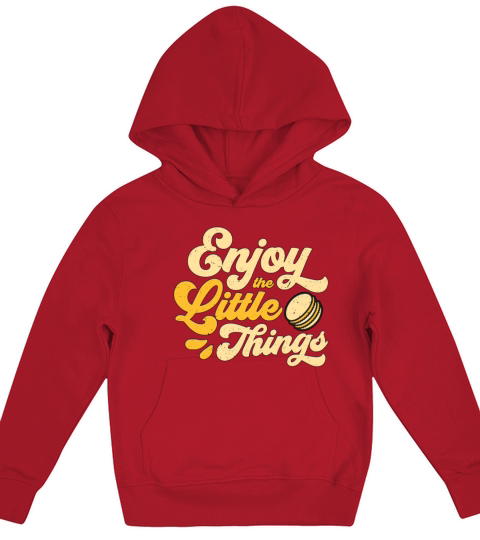 Macaron Enjoy The Little Things Cooking Artfully Kids Hoodie