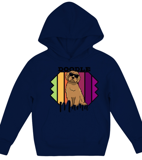Womens Doodle Mama Labradoodle Goldendoodle Kids Hoodie
